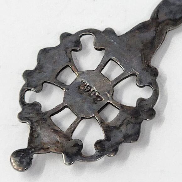 Sterling Silver Antique Vintage Fork - Picture 3 of 8